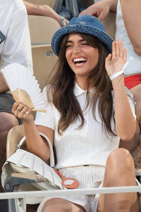 Celebs in the tribunes at Roland Garros 2026 - Paris Charlotte Lemay attends the 5rd day of the Roland-Garros 2026 at Roland Garros on May 28, 2026 in Paris, France. Photo by Laurent Zabulon ABACAPRESS.COM  Copyright: xZabulonxLaurent ABACAx