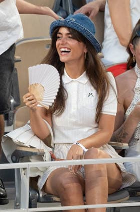 Celebs in the tribunes at Roland Garros 2026 - Paris Charlotte Lemay attends the 5rd day of the Roland-Garros 2026 at Roland Garros on May 28, 2026 in Paris, France. Photo by Laurent Zabulon ABACAPRESS.COM  Copyright: xZabulonxLaurent ABACAx