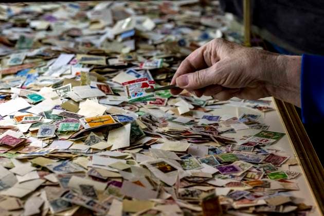 May 28, 2026 - Boston, Massachusetts, USA - Held once every ten years, the Boston 2026 World Expo attracts thousands of stamp collectors with its dealers, displays and presentations about the hobby and business of philately. Boston USA - ZUMAce6_ 20260528_zaf_ce6_019 Copyright: xBrianxCahnx