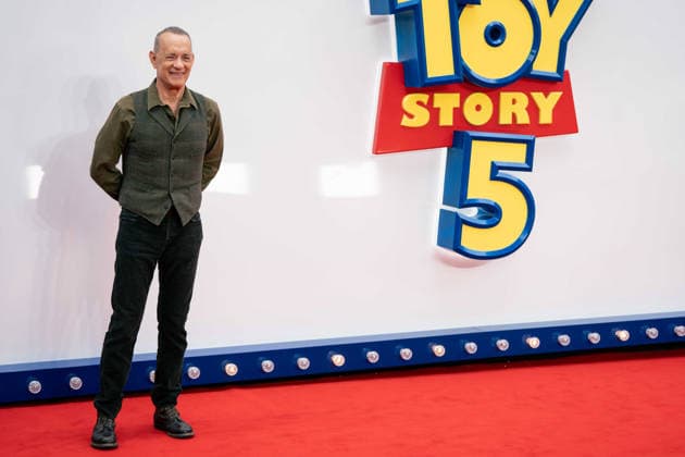 Toy Story 5 UK Launch Event - Arrivals Tom Hanks attends the Toy Story 5 UK launch event at Odeon Luxe Leicester Square on May 28, 2026 in London, England., Credit:Lounis Tiar Avalon United Kingdom, London  Copyright: xLounisxTiarx xAvalonx 1106357714