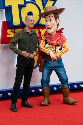 Toy Story 5 UK Launch Event - Arrivals Tom Hanks attends the Toy Story 5 UK launch event at Odeon Luxe Leicester Square on May 28, 2026 in London, England., Credit:Lounis Tiar Avalon United Kingdom, London  Copyright: xLounisxTiarx xAvalonx 1106358321