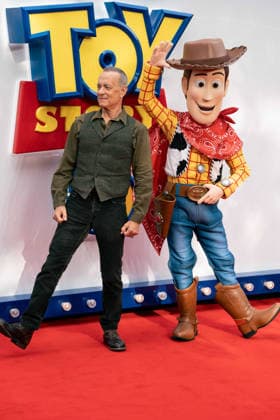 Toy Story 5 UK Launch Event - Arrivals Tom Hanks attends the Toy Story 5 UK launch event at Odeon Luxe Leicester Square on May 28, 2026 in London, England., Credit:Lounis Tiar Avalon United Kingdom, London  Copyright: xLounisxTiarx xAvalonx 1106358491