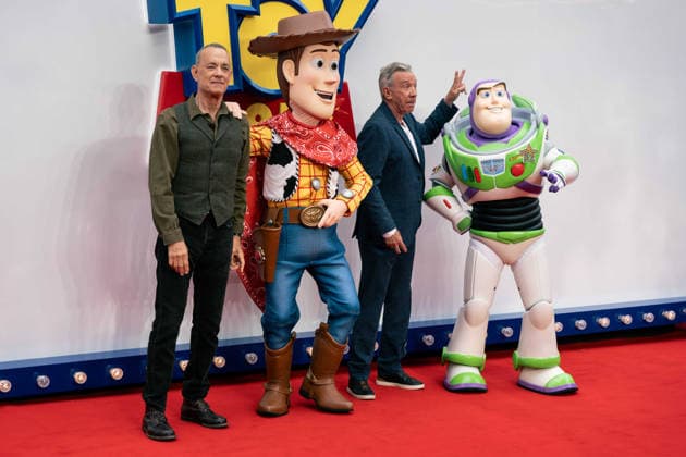 Toy Story 5 UK Launch Event - Arrivals Tom Hanks and Tim Allen attend the Toy Story 5 UK launch event at Odeon Luxe Leicester Square on May 28, 2026 in London, England., Credit:Lounis Tiar Avalon United Kingdom, London  Copyright: xLounisxTiarx xAvalonx 1106358503