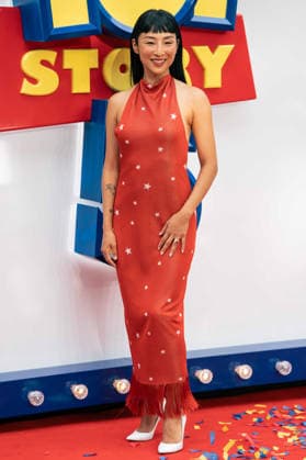 Toy Story 5 UK Launch Event - Arrivals Greta Lee attends the Toy Story 5 UK launch event at Odeon Luxe Leicester Square on May 28, 2026 in London, England., Credit:Lounis Tiar Avalon United Kingdom, London  Copyright: xLounisxTiarx xAvalonx 1106358683
