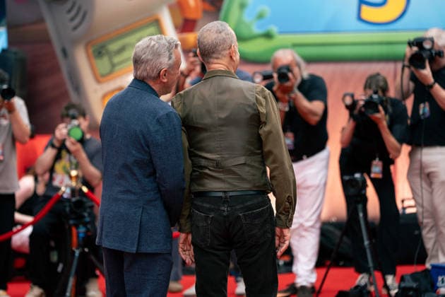 Toy Story 5 UK Launch Event - Arrivals Tim Allen and Tom Hanks attend the Toy Story 5 UK launch event at Odeon Luxe Leicester Square on May 28, 2026 in London, England., Credit:Lounis Tiar Avalon United Kingdom, London  Copyright: xLounisxTiarx xAvalonx 1106358705