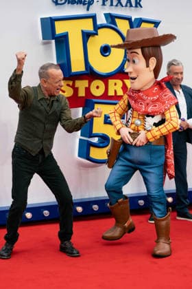 Toy Story 5 UK Launch Event - Arrivals Tom Hanks and Tim Allen attend the Toy Story 5 UK launch event at Odeon Luxe Leicester Square on May 28, 2026 in London, England., Credit:Lounis Tiar Avalon United Kingdom, London  Copyright: xLounisxTiarx xAvalonx 1106358889