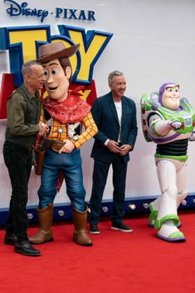 Toy Story 5 UK Launch Event - Arrivals Tom Hanks and Tim Allen attend the Toy Story 5 UK launch event at Odeon Luxe Leicester Square on May 28, 2026 in London, England., Credit:Lounis Tiar Avalon United Kingdom, London  Copyright: xLounisxTiarx xAvalonx 1106358967