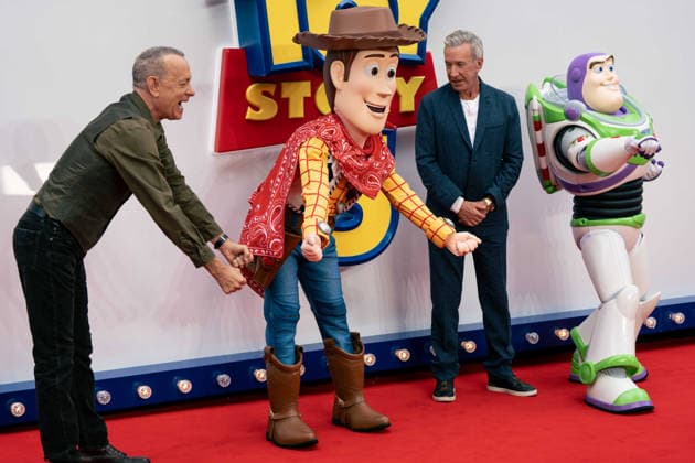 Toy Story 5 UK Launch Event - Arrivals Tom Hanks and Tim Allen attend the Toy Story 5 UK launch event at Odeon Luxe Leicester Square on May 28, 2026 in London, England., Credit:Lounis Tiar Avalon United Kingdom, London  Copyright: xLounisxTiarx xAvalonx 1106359004