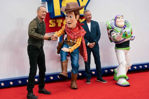 Toy Story 5 UK Launch Event - Arrivals Tom Hanks and Tim Allen attend the Toy Story 5 UK launch event at Odeon Luxe Leicester Square on May 28, 2026 in London, England., Credit:Lounis Tiar Avalon United Kingdom, London  Copyright: xLounisxTiarx xAvalonx 1106359035