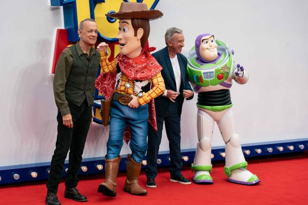Toy Story 5 UK Launch Event - Arrivals Tom Hanks and Tim Allen attend the Toy Story 5 UK launch event at Odeon Luxe Leicester Square on May 28, 2026 in London, England., Credit:Lounis Tiar Avalon United Kingdom, London  Copyright: xLounisxTiarx xAvalonx 1106359045