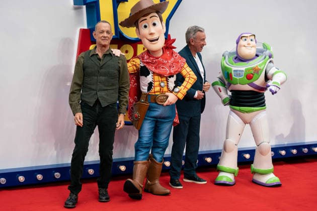 Toy Story 5 UK Launch Event - Arrivals Tom Hanks and Tim Allen attend the Toy Story 5 UK launch event at Odeon Luxe Leicester Square on May 28, 2026 in London, England., Credit:Lounis Tiar Avalon United Kingdom, London  Copyright: xLounisxTiarx xAvalonx 1106359071