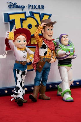 Toy Story 5 UK Launch Event - Arrivals Characters of the movie attend the Toy Story 5 UK launch event at Odeon Luxe Leicester Square on May 28, 2026 in London, England., Credit:Lounis Tiar Avalon United Kingdom, London  Copyright: xLounisxTiarx xAvalonx 1106359158
