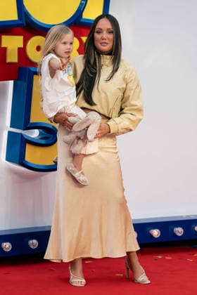 Toy Story 5 UK Launch Event - Arrivals Charlotte Crosby and daughter attend the Toy Story 5 UK launch event at Odeon Luxe Leicester Square on May 28, 2026 in London, England., Credit:Lounis Tiar Avalon United Kingdom, London  Copyright: xLounisxTiarx xAvalonx 1106359364