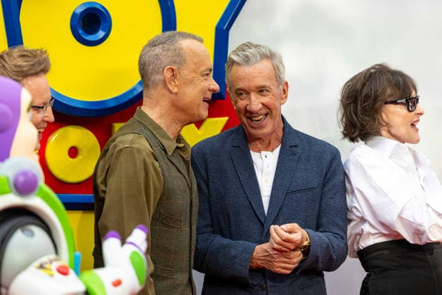 Toy Story 5 UK Launch Event at Odeon Luxe Leicster Square in London, UK, 28 May 2026 Tom Hanks and Tim Allen at Toy Story 5 UK Launch Event Odeon Luxe Leicester Square, London, UK, 28 May 2026, Credit:Liam Daysh-Holmes Avalon  Copyright: xLiamxDaysh-Holmesx xAvalonx 1106330556