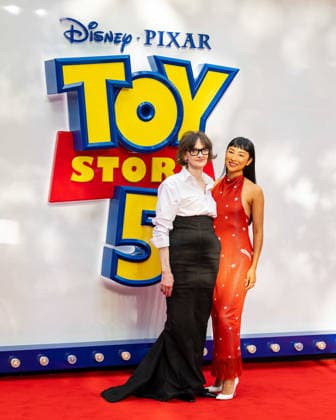 Toy Story 5 UK Launch Event at Odeon Luxe Leicster Square in London, UK, 28 May 2026 Joan Cusack and Greta Lee at Toy Story 5 UK Launch Event Odeon Luxe Leicester Square, London, UK, 28 May 2026, Credit:Liam Daysh-Holmes Avalon  Copyright: xLiamxDaysh-Holmesx xAvalonx 1106330931
