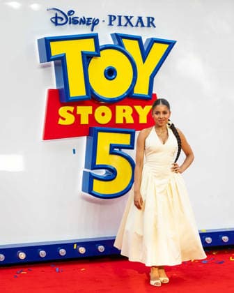 Toy Story 5 UK Launch Event at Odeon Luxe Leicster Square in London, UK, 28 May 2026 Chanel Zinyemba at Toy Story 5 UK Launch Event Odeon Luxe Leicester Square, London, UK, 28 May 2026, Credit:Liam Daysh-Holmes Avalon  Copyright: xLiamxDaysh-Holmesx xAvalonx 1106331355