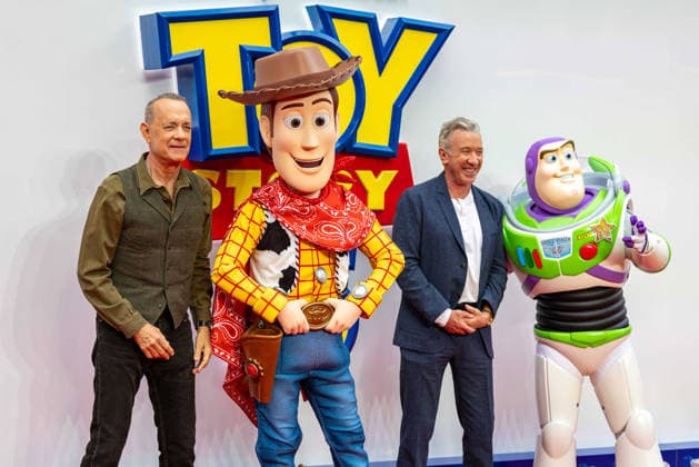 Toy Story 5 UK Launch Event at Odeon Luxe Leicster Square in London, UK, 28 May 2026 Tom Hanks and Tim Allen at Toy Story 5 UK Launch Event Odeon Luxe Leicester Square, London, UK, 28 May 2026, Credit:Liam Daysh-Holmes Avalon  Copyright: xLiamxDaysh-Holmesx xAvalonx 1106331733