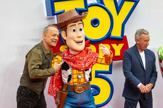 Toy Story 5 UK Launch Event at Odeon Luxe Leicster Square in London, UK, 28 May 2026 Tom Hanks and Tim Allen at Toy Story 5 UK Launch Event Odeon Luxe Leicester Square, London, UK, 28 May 2026, Credit:Liam Daysh-Holmes Avalon  Copyright: xLiamxDaysh-Holmesx xAvalonx 1106331897