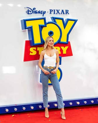 Toy Story 5 UK Launch Event at Odeon Luxe Leicster Square in London, UK, 28 May 2026 Kimberley Garner at Toy Story 5 UK Launch Event Odeon Luxe Leicester Square, London, UK, 28 May 2026, Credit:Liam Daysh-Holmes Avalon  Copyright: xLiamxDaysh-Holmesx xAvalonx 1106330597