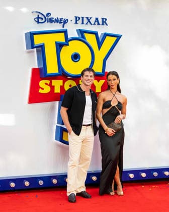 Toy Story 5 UK Launch Event at Odeon Luxe Leicster Square in London, UK, 28 May 2026 Lewis Cope and Rachel Lopez at Toy Story 5 UK Launch Event Odeon Luxe Leicester Square, London, UK, 28 May 2026, Credit:Liam Daysh-Holmes Avalon  Copyright: xLiamxDaysh-Holmesx xAvalonx 1106331644