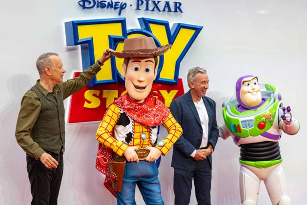 Toy Story 5 UK Launch Event at Odeon Luxe Leicster Square in London, UK, 28 May 2026 Tom Hanks and Tim Allen at Toy Story 5 UK Launch Event Odeon Luxe Leicester Square, London, UK, 28 May 2026, Credit:Liam Daysh-Holmes Avalon  Copyright: xLiamxDaysh-Holmesx xAvalonx 1106331752