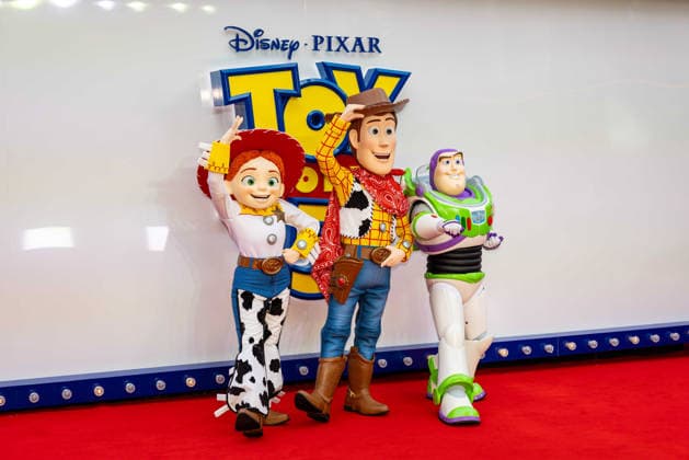 Toy Story 5 UK Launch Event at Odeon Luxe Leicster Square in London, UK, 28 May 2026 Jesse, Woody and Buzz Lightyear at Toy Story 5 UK Launch Event Odeon Luxe Leicester Square, London, UK, 28 May 2026, Credit:Liam Daysh-Holmes Avalon  Copyright: xLiamxDaysh-Holmesx xAvalonx 1106332281