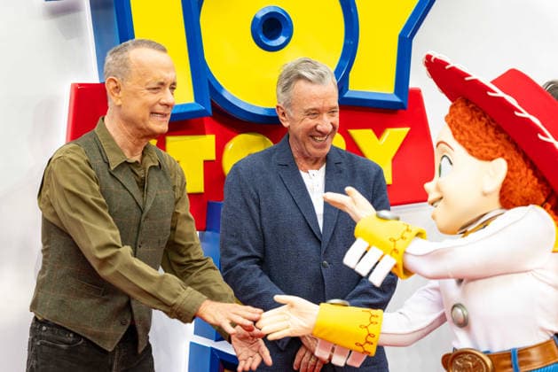 Toy Story 5 UK Launch Event at Odeon Luxe Leicster Square in London, UK, 28 May 2026 Tom Hanks and Tim Allen at Toy Story 5 UK Launch Event Odeon Luxe Leicester Square, London, UK, 28 May 2026, Credit:Liam Daysh-Holmes Avalon  Copyright: xLiamxDaysh-Holmesx xAvalonx 1106332417