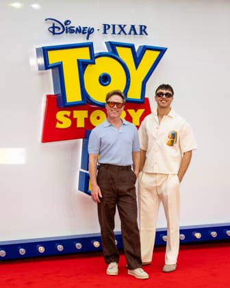 Toy Story 5 UK Launch Event at Odeon Luxe Leicster Square in London, UK, 28 May 2026 Stuart Armfield and Francis Haugen at Toy Story 5 UK Launch Event Odeon Luxe Leicester Square, London, UK, 28 May 2026, Credit:Liam Daysh-Holmes Avalon  Copyright: xLiamxDaysh-Holmesx xAvalonx 1106332516