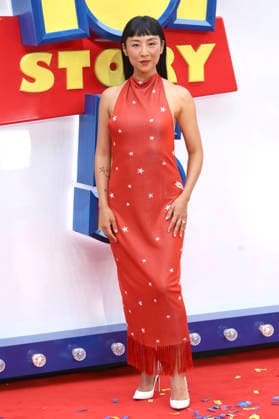 Greta Lee beim UK Launch Event des Animationsfilms Toy Story 5 im Odeon Luxe Leicester Square. London, 28.05.2026 *** Greta Lee at the UK launch event of the animated film Toy Story 5 at the Odeon Luxe Leicester Square London, 28 05 2026 Foto:xD.xJonesx xFuturexImagex toy_story_6513