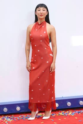 Greta Lee beim UK Launch Event des Animationsfilms Toy Story 5 im Odeon Luxe Leicester Square. London, 28.05.2026 *** Greta Lee at the UK launch event of the animated film Toy Story 5 at the Odeon Luxe Leicester Square London, 28 05 2026 Foto:xD.xJonesx xFuturexImagex toy_story_6516