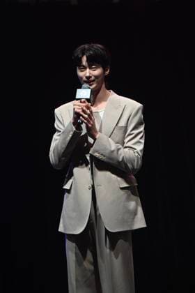 RECORD DATE NOT STATED HONG KONG-ENTERTAINMENT BYEON WOO-SEOK Byeon Woo-seok, a Korean actor, speaking at event of Comic Con 2026 in Hong Kong, May 29, 2026. Hong Kong