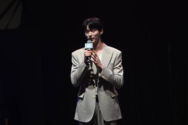 RECORD DATE NOT STATED HONG KONG-ENTERTAINMENT BYEON WOO-SEOK Byeon Woo-seok, a Korean actor, speaking at event of Comic Con 2026 in Hong Kong, May 29, 2026. Hong Kong