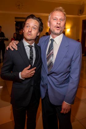 ABB NEWFACES- Tom Schilling und Robert Stadlober zu Gast auf der Party bei der Verleihung der Bunte New Faces Award Film im Delphi Filmpalast am Zoo am 28.05.2026 in Berlin Berlin Deutschland *** ABB NEWFACES Tom Schilling and Robert Stadlober as guests at the party at the Bunte New Faces Award Film ceremony at Delphi Filmpalast am Zoo on 28 05 2026 in Berlin Berlin Germany