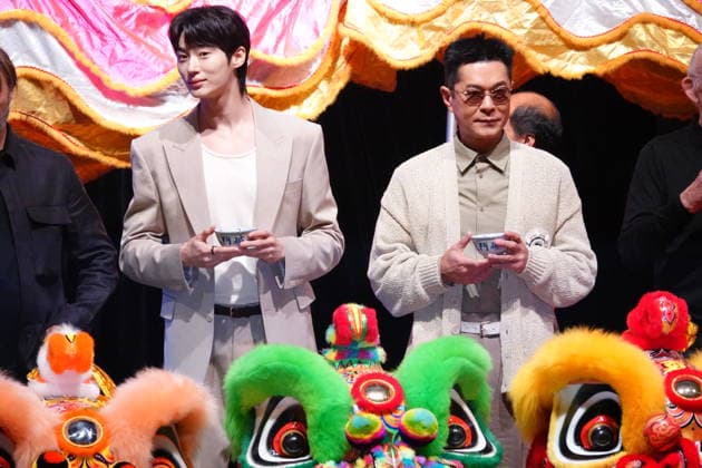HONG KONG, CHINA - MAY 29: Actor Louis Koo Tin-lok and South Korean model actor Byeon Woo-seok attend the opening ceremony of Hong Kong Comic Con 2026 on May 29, 2026 in Hong Kong, China.  Copyright: xVCGx 111644814488
