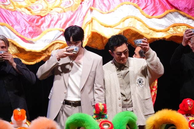 HONG KONG, CHINA - MAY 29: Actor Louis Koo Tin-lok and South Korean model actor Byeon Woo-seok attend the opening ceremony of Hong Kong Comic Con 2026 on May 29, 2026 in Hong Kong, China.  Copyright: xVCGx 111644814492
