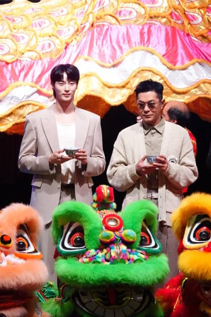 HONG KONG, CHINA - MAY 29: Actor Louis Koo Tin-lok and South Korean model actor Byeon Woo-seok attend the opening ceremony of Hong Kong Comic Con 2026 on May 29, 2026 in Hong Kong, China.  Copyright: xVCGx 111644814498