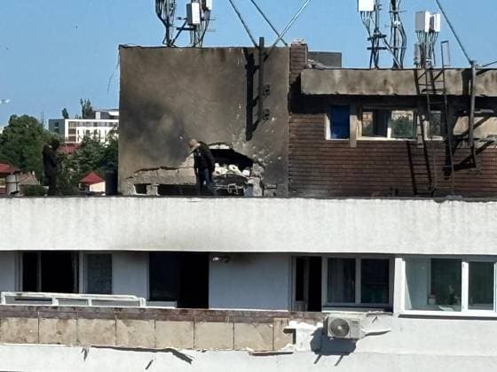 Russian drone crashes into apartment building in Romania Aftermath of a russian drone hitting an apartment building in Galati (215 km to Bucharest), Romania, May 29, 2026. The drone crashed in the eastern city of Galati. Stringer Imago Images Copyright: xx