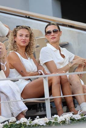 Rose Bertram, guest in the stands during the French Open at Roland Garros 2026, May 28, 2026 Jacovides Moreau Bestimage Celebs stands during the French Open at Roland Garros 2026, May 28, 2026 Paris France  Copyright: xJACOVIDES-MOREAUx xBESTIMAGExJACOVIDES-MOREAUx xBESTIMAGEx