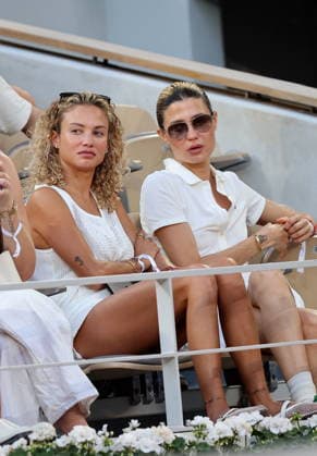 Rose Bertram, guest in the stands during the French Open at Roland Garros 2026, May 28, 2026 Jacovides Moreau Bestimage Celebs stands during the French Open at Roland Garros 2026, May 28, 2026 Paris France  Copyright: xJACOVIDES-MOREAUx xBESTIMAGExJACOVIDES-MOREAUx xBESTIMAGEx