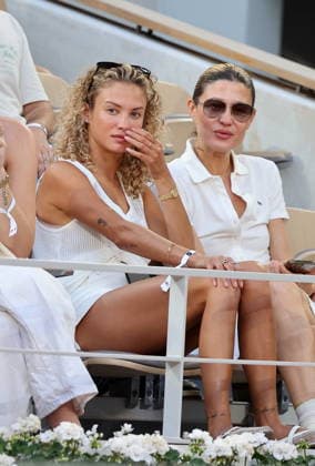 Rose Bertram, guest in the stands during the French Open at Roland Garros 2026, May 28, 2026 Jacovides Moreau Bestimage Celebs stands during the French Open at Roland Garros 2026, May 28, 2026 Paris France  Copyright: xJACOVIDES-MOREAUx xBESTIMAGExJACOVIDES-MOREAUx xBESTIMAGEx