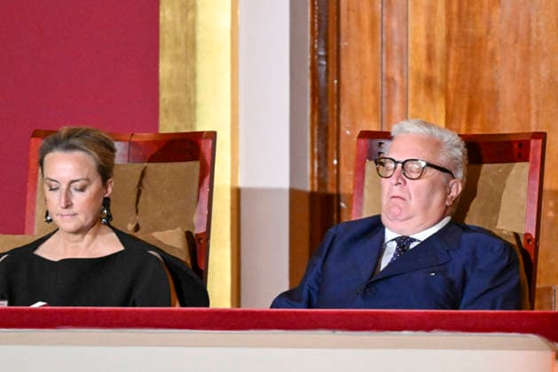 Prince Laurent and Princess Claire - Queen Elisabeth Competition Brussels, 28 05 2026 : Belgian Royals Prince Laurent and Princess Claire attend the Queen Elisabeth Competition at Bozar . Credit : Peter De Smedt CC . Brussels Belgium  Copyright: xContentxCurationx PeterxDexSmedtx xCCx
