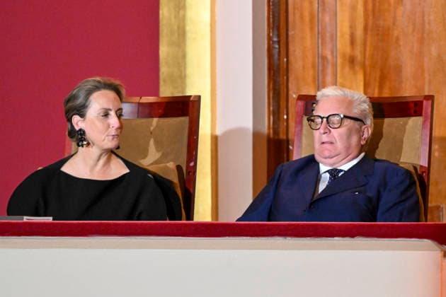 Prince Laurent and Princess Claire - Queen Elisabeth Competition Brussels, 28 05 2026 : Belgian Royals Prince Laurent and Princess Claire attend the Queen Elisabeth Competition at Bozar . Credit : Peter De Smedt CC . Brussels Belgium  Copyright: xContentxCurationx PeterxDexSmedtx xCCx