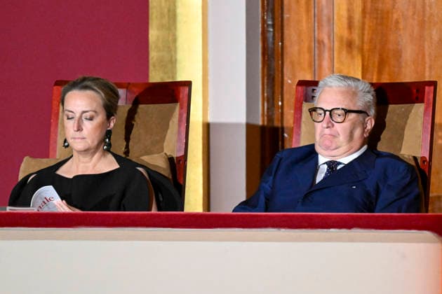 Prince Laurent and Princess Claire - Queen Elisabeth Competition Brussels, 28 05 2026 : Belgian Royals Prince Laurent and Princess Claire attend the Queen Elisabeth Competition at Bozar . Credit : Peter De Smedt CC . Brussels Belgium  Copyright: xContentxCurationx PeterxDexSmedtx xCCx