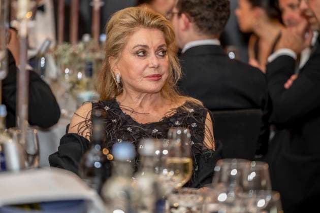ABB UMBRELLA- Catherine Deneuve (franzoesische Filmschauspielerin) zu Gast auf dem roten Teppich bei der Umbrella Foundation Charity Night im Hotel Hyatt Regency in Duesseldorf am 28.05.2026 NRW Deutschland *** ABB UMBRELLA Catherine Deneuve French film actress on the red carpet at the Umbrella Foundation Charity Night at the Hyatt Regency Hotel in Duesseldorf on 28 05 2026 NRW Germany