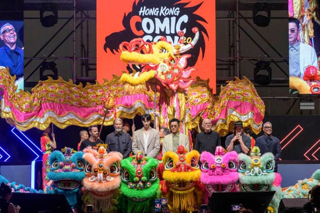 Daniel Logan, Mads Mikkelsen, Byeon Woo-seok, Louis Koo Tin-lok, Christoper Lloyd, Norman Reedus und Giancarlo Esposito bei der Opening Ceremony der Hong Kong Comic Con 2026 im Hong Kong Convention and Exhibition Centre. Hong Kong, 29.05.2026 *** Daniel Logan, Mads Mikkelsen, Byeon Woo seok, Louis Koo Tin lok, Christoper Lloyd, Norman Reedus and Giancarlo Esposito at the Opening Ceremony of the Hong Kong Comic Con 2026 at the Hong Kong Convention and Exhibition Centre Hong Kong, 29 05 2026 Foto:xJ.xRussellx xFuturexImagex opening_6532