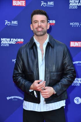 Jay Khan beim 28. Bunte New Faces Award im Delphi-Filmpalast in Berlin am 28.05.2026 *** Jay Khan at the 28 Bunte New Faces Award at the Delphi Filmpalast in Berlin on 28 05 2026