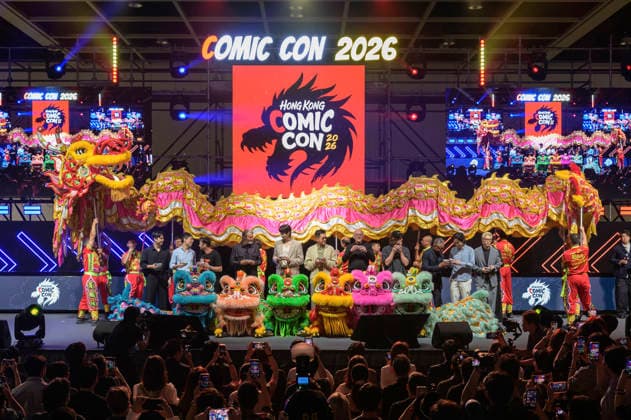 Daniel Logan, Mads Mikkelsen, Byeon Woo-seok, Louis Koo Tin-lok, Christoper Lloyd, Norman Reedus, Giancarlo Esposito und Gäste bei der Opening Ceremony der Hong Kong Comic Con 2026 im Hong Kong Convention and Exhibition Centre. Hong Kong, 29.05.2026 *** Daniel Logan, Mads Mikkelsen, Byeon Woo seok, Louis Koo Tin lok, Christoper Lloyd, Norman Reedus, Giancarlo Esposito and guests at the Opening Ceremony of the Hong Kong Comic Con 2026 at the Hong Kong Convention and Exhibition Centre Hong Kong, 29 05 2026 Foto:xJ.xRussellx xFuturexImagex opening_6546