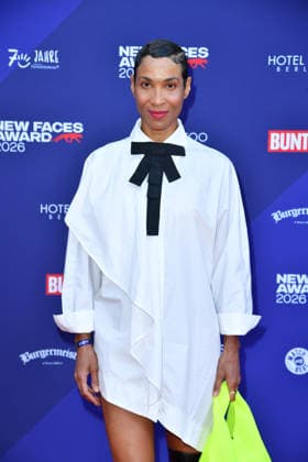 Annabelle Mandeng beim 28. Bunte New Faces Award im Delphi-Filmpalast in Berlin am 28.05.2026 *** Annabelle Mandeng at the 28 Bunte New Faces Award at the Delphi Filmpalast in Berlin on 28 05 2026