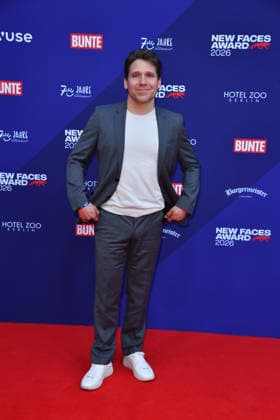 Hanno Koffler beim 28. Bunte New Faces Award im Delphi-Filmpalast in Berlin am 28.05.2026 *** Hanno Koffler at the 28 Bunte New Faces Award at the Delphi Filmpalast in Berlin on 28 05 2026