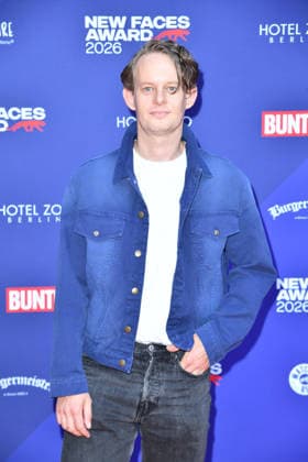 Patrick Güldenberg beim 28. Bunte New Faces Award im Delphi-Filmpalast in Berlin am 28.05.2026 *** Patrick Güldenberg at the 28 Bunte New Faces Award at the Delphi Filmpalast in Berlin on 28 05 2026